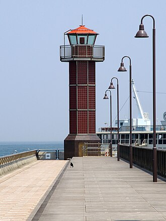 Photo of Takamatsu Harbor Tamamo Pier Lighthouse
