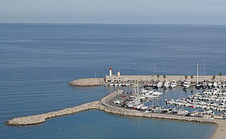 Photo of Menton lighthouse