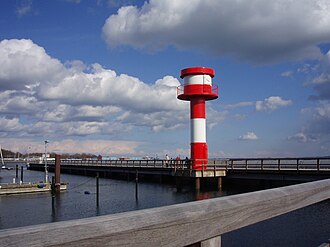 Photo of Eckernförde lighthouse (1981)