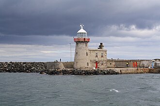 Photo of Howth Harbour Lighthouse (1818)