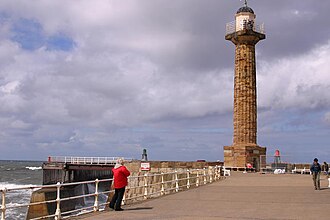 Photo of Whitby West Pier Lighthouse