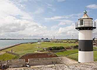 Photo of Southsea Castle lighthouse