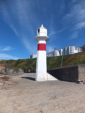 Photo of Port Erin front range light
