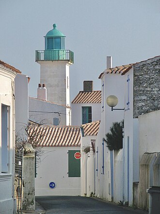 Photo of Port-Joinville rear range light