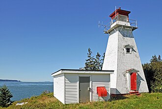 Photo of Cape Sharp lighthouse