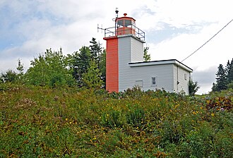 Photo of Horton Bluff front range light