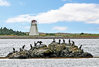 Photo of Jerseyman Island light