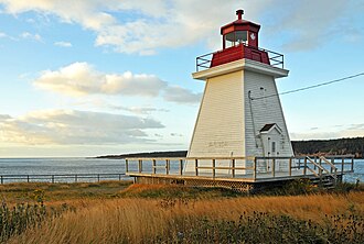 Photo of Neil's Harbour lighthouse