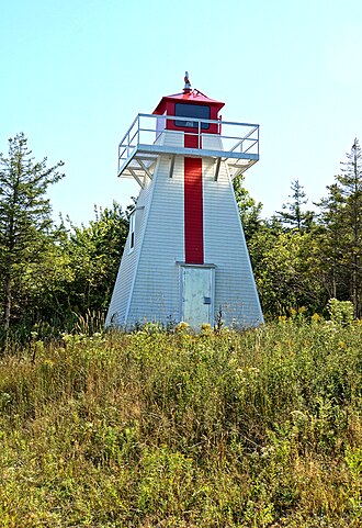Photo of Havre Boucher range lights