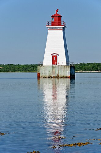 Photo of Sandy Point light