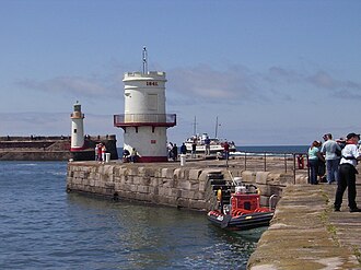 Foto de Whitehaven North Pier light