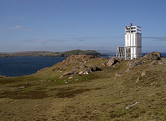 Photo of Muckle Roe lighthouse