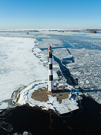 Photo of Lower Sea Channel range light