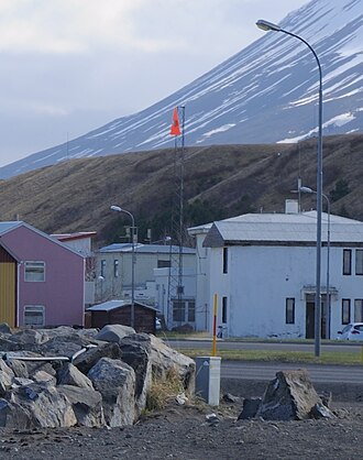 Photo of Sauðárkrókur front range
