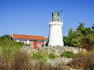 Foto de Hällevik harbor lighthouse