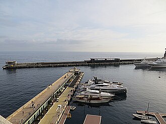 Foto de Port Hercule Contre-Jetée de l’Avant Port Light
